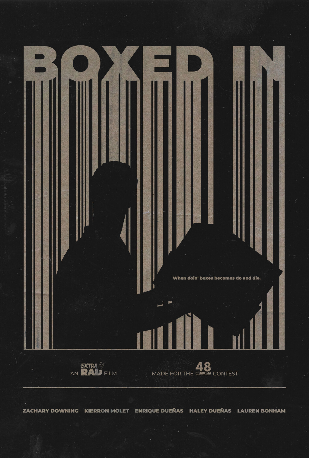 Filmposter for Boxed In